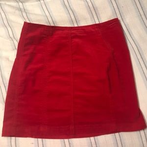 Never worn pacsun red mini skirt